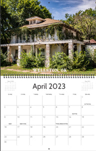 SALE -2023 Forgotten Oklahoma Calendar