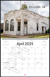 2025 Forgotten Oklahoma Calendar