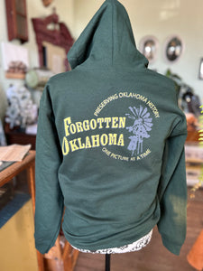 Forgotten Oklahoma Zip Up Hoodie