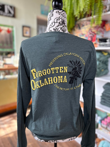 2023 NEW Forgotten Oklahoma Long Sleeve T-Shirt