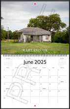 Load image into Gallery viewer, 2025 Forgotten Oklahoma Calendar