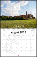 Load image into Gallery viewer, 2025 Forgotten Oklahoma Calendar