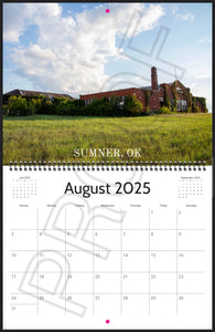 2025 Forgotten Oklahoma Calendar