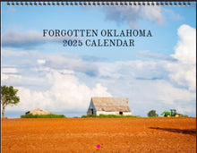 Load image into Gallery viewer, 2025 Forgotten Oklahoma Calendar