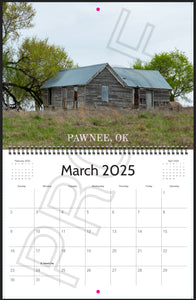 2025 Forgotten Oklahoma Calendar