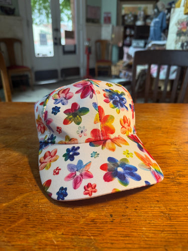 Colorful Floral Hat