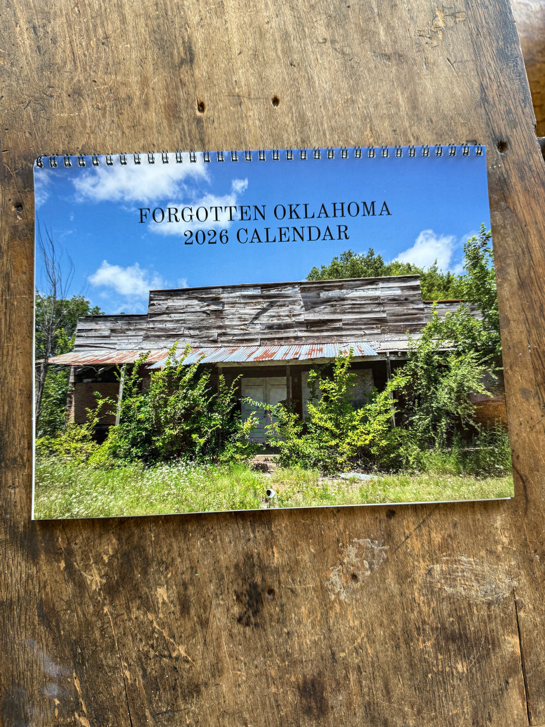 2026 Forgotten Oklahoma Calendar