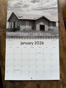 2026 Forgotten Oklahoma Calendar