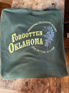 NEW Forgotten Oklahoma Long Sleeve T-Shirt