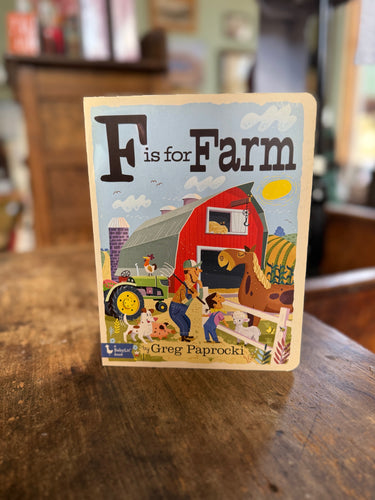 F is for Farm Alphabet Board Book