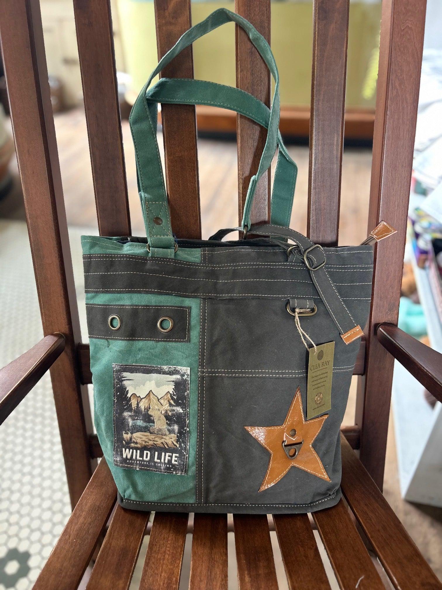 Clea Ray Wildlife Tote Bag – Forgotten Oklahoma Wildfire Trading