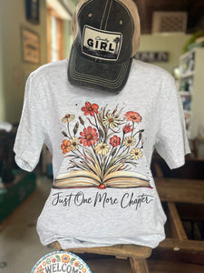 Just One More Chapter Book Lover Shirt