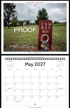 Load image into Gallery viewer, 2027 Forgotten Oklahoma Calendar