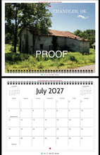 Load image into Gallery viewer, 2027 Forgotten Oklahoma Calendar