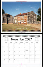Load image into Gallery viewer, 2027 Forgotten Oklahoma Calendar