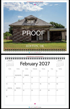 Load image into Gallery viewer, 2027 Forgotten Oklahoma Calendar