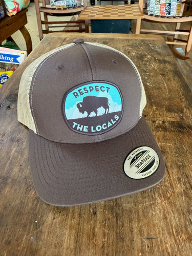Respect the Locals Bison Hat