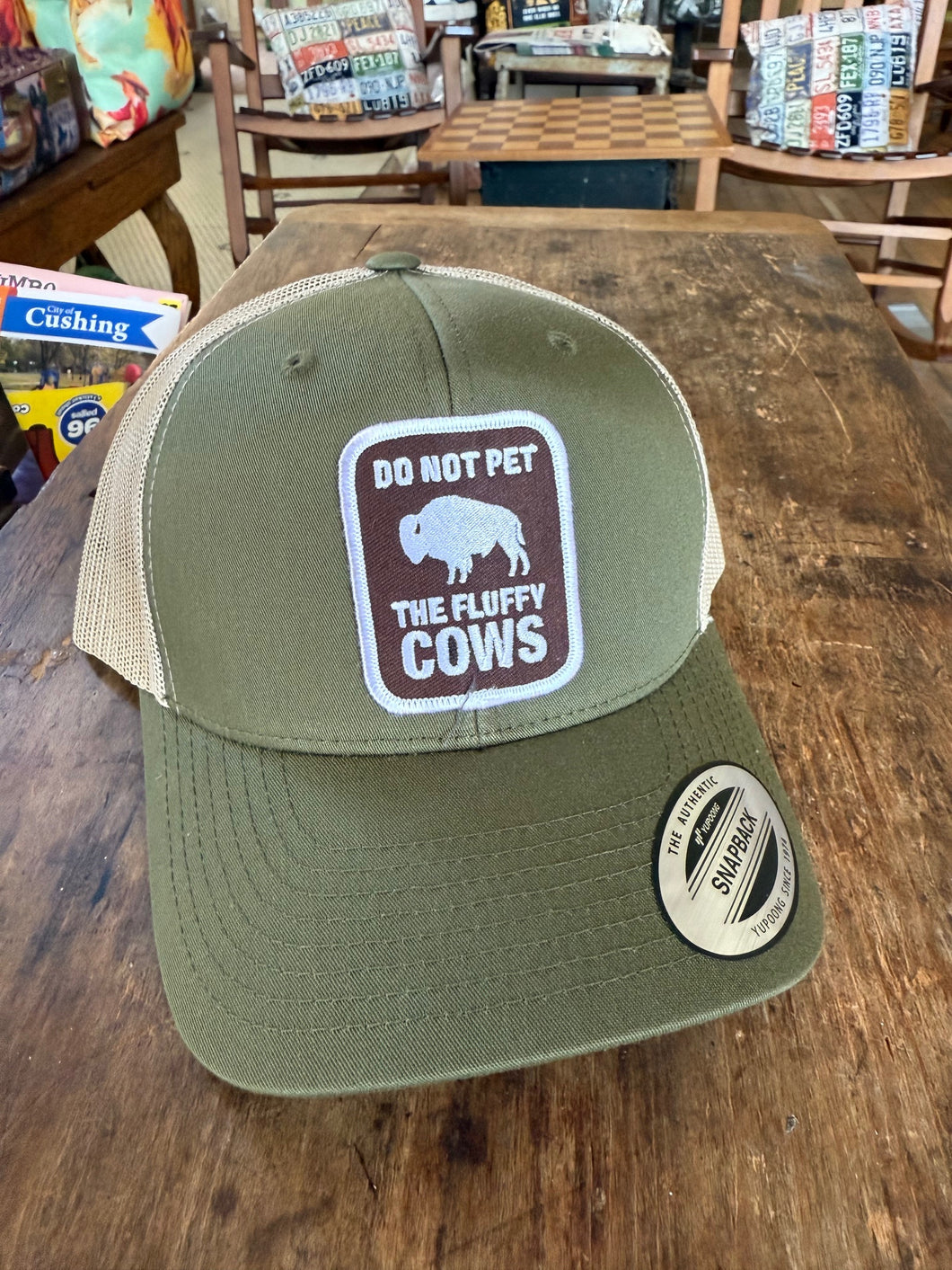 Do Not Pet the Fluffy Cows Hat