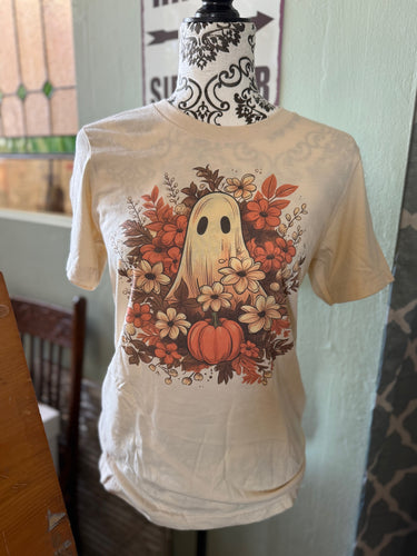 Fall Vintage Ghost Shirt