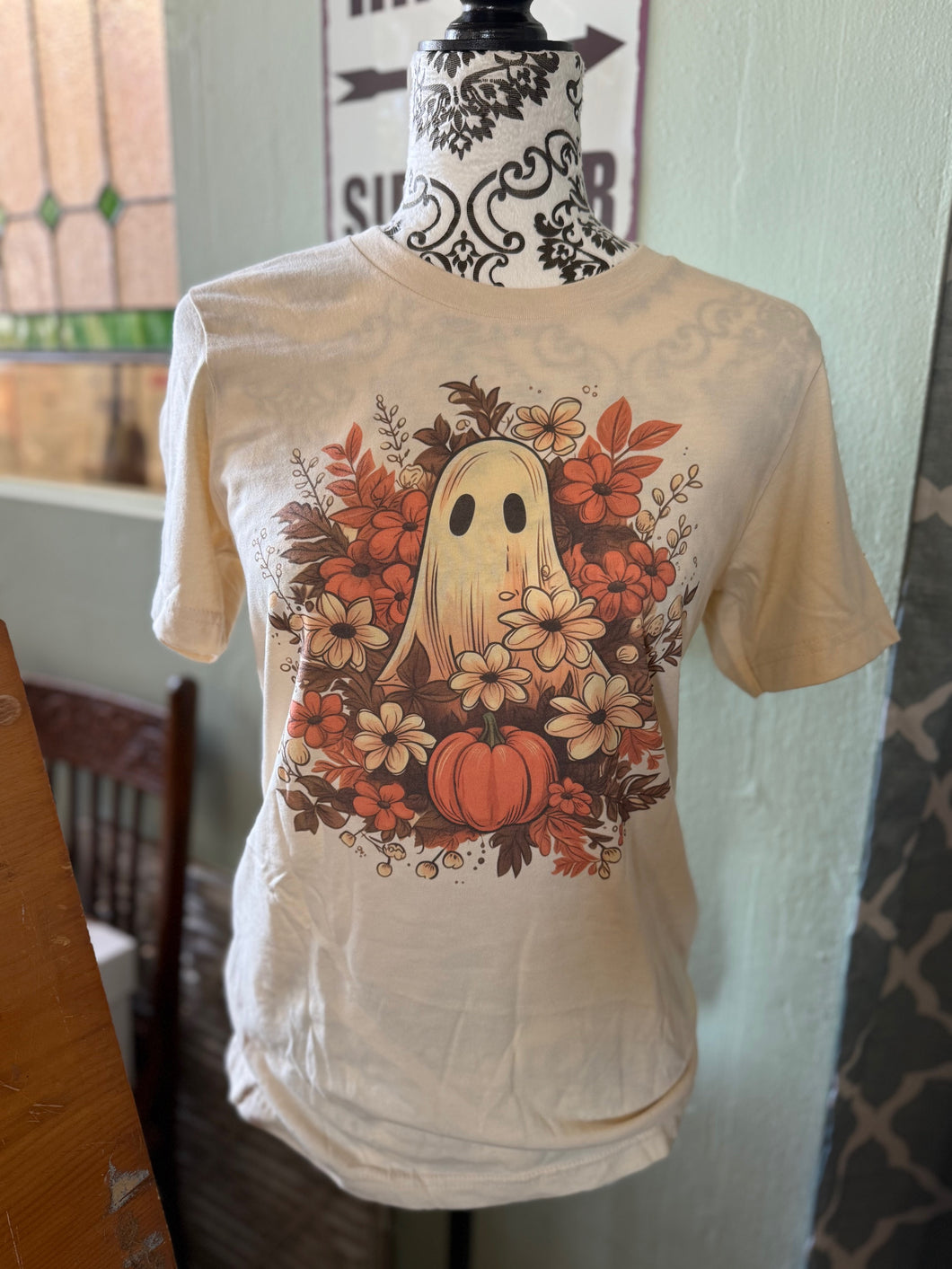 Fall Vintage Ghost Shirt