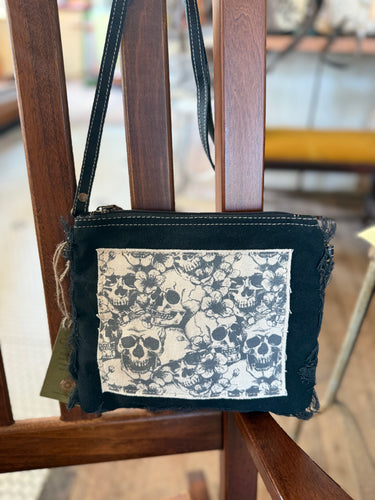 Clea Ray Skulls Crossbody Bag