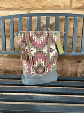 Load image into Gallery viewer, Clea Ray Multi Color Aztec Tote