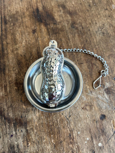 Stainless Steel Tea Infuser- Peanut