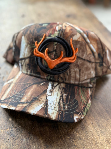 Camo Antler Hat