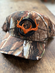 Camo Antler Hat