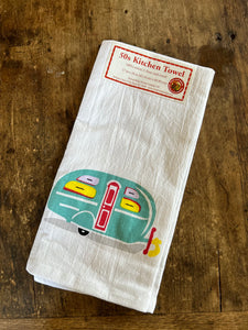 Retro Camper Flour Sack Towel