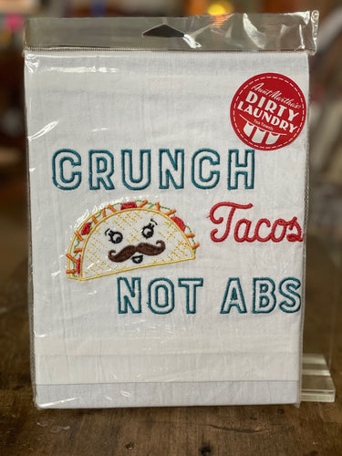 Aunt Martha's® Dirty Laundry Tea Towel - Crunch Tacos