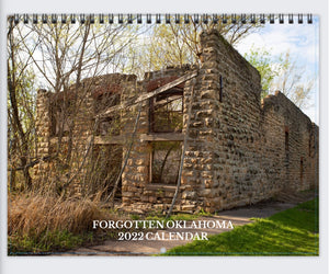 SALE 2022 Forgotten Oklahoma Calendar