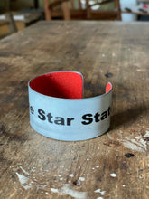 Load image into Gallery viewer, SALE- License Plate Cuff Bracelet {The Lone Star State}