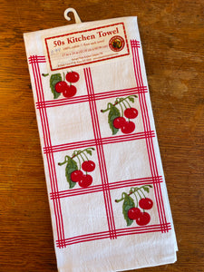 Red Country Cherry Kitchen Towel